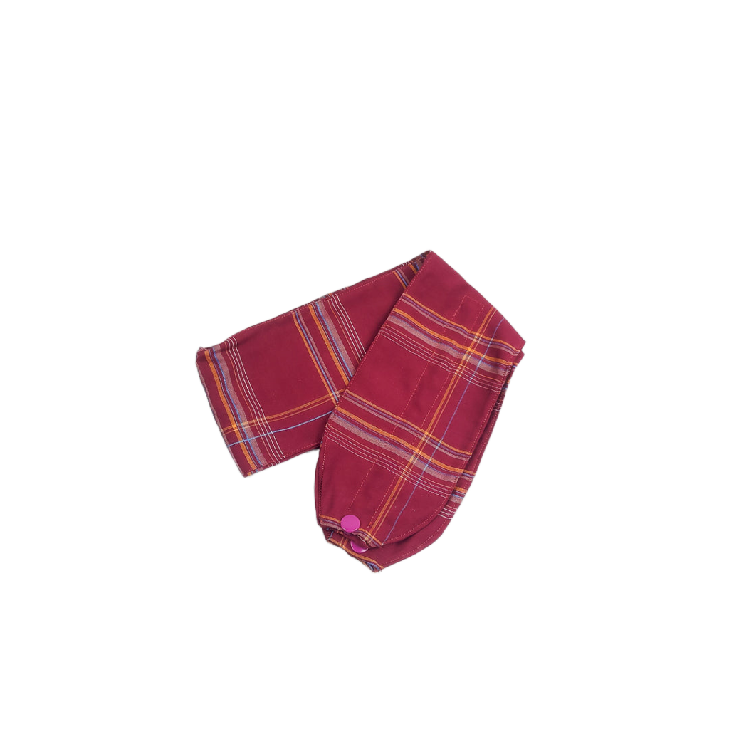 Fascia Capelli con Ferretto Tartan