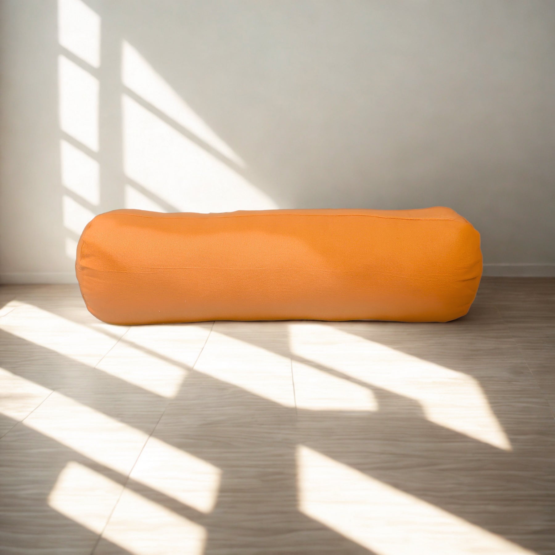 Cuscino Bolster Yoga - Cotone Arancione