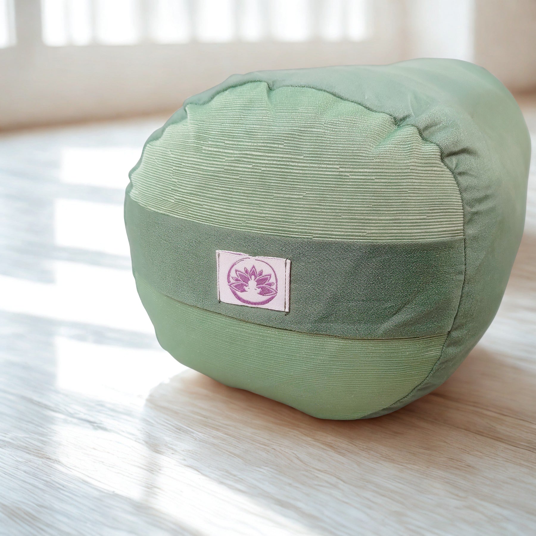 Cuscino Bolster Yoga - Cotone Verde