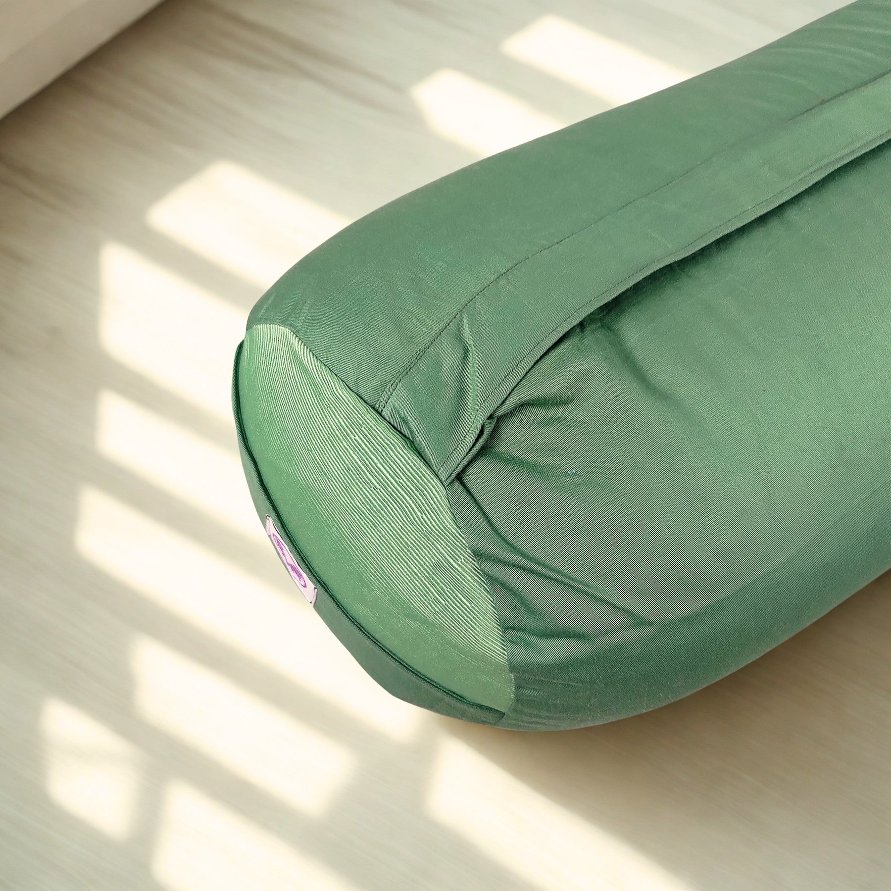 Cuscino Bolster Yoga - Cotone Verde