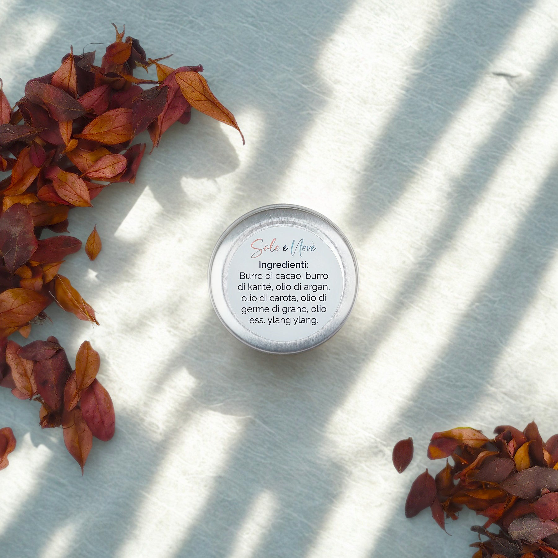 Burro Labbra Naturale Vegan - Sole e Neve