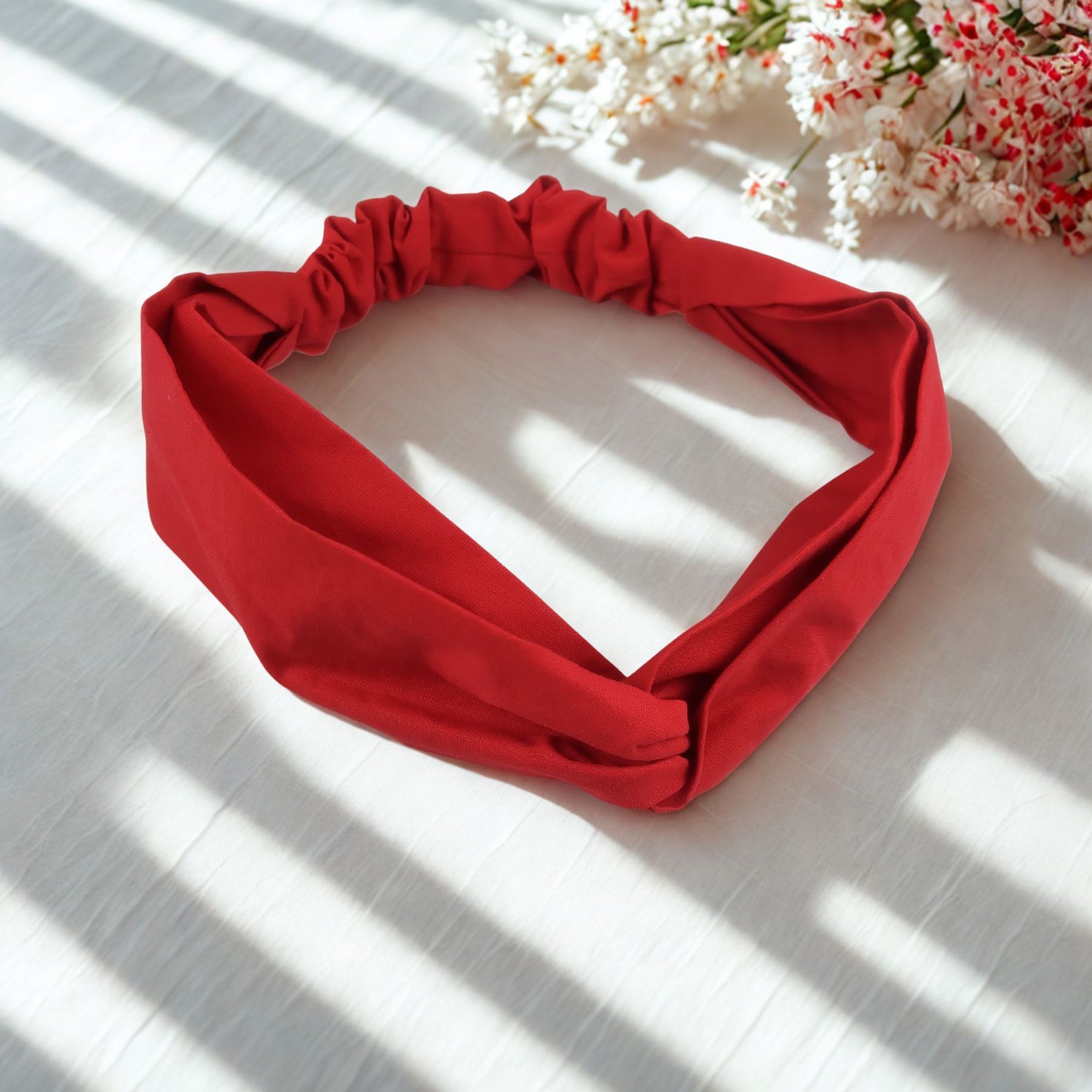 Fascia Capelli Elastica in Puro Cotone