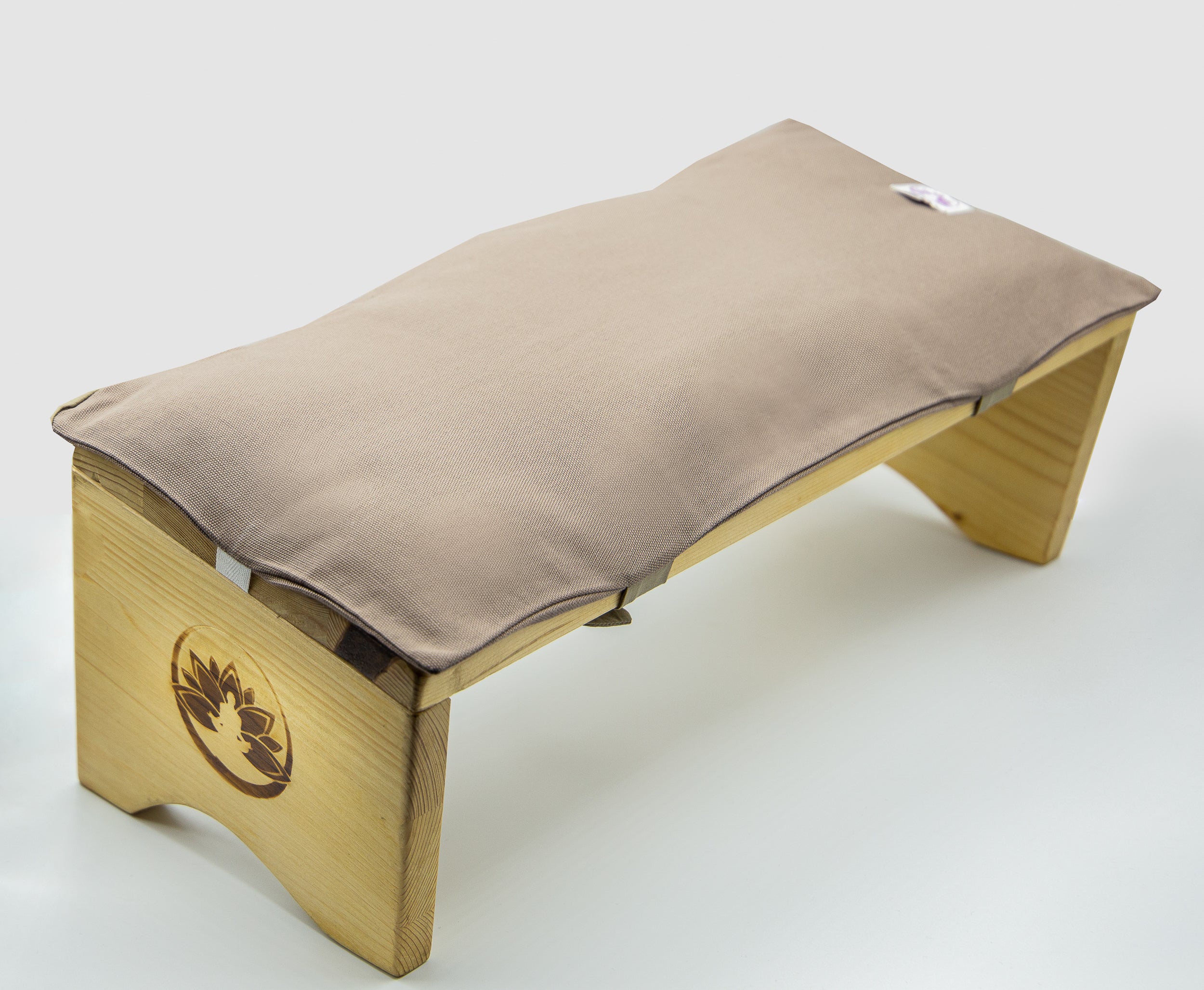 Sgabello Meditazione In Legno - Pieghevole Per Preghiera, 39.5x19