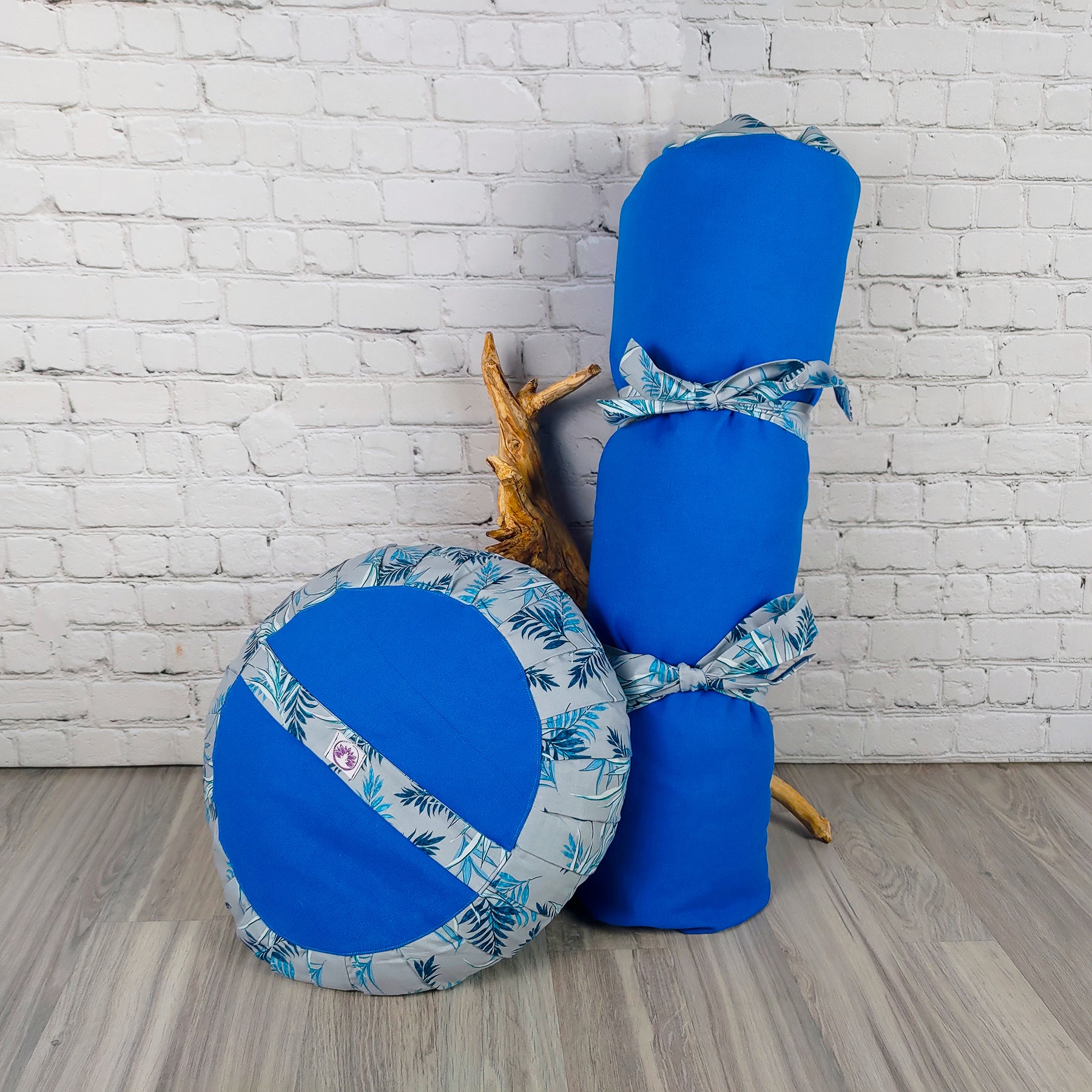 Set da Meditazione Varsha con Zafu Tondo