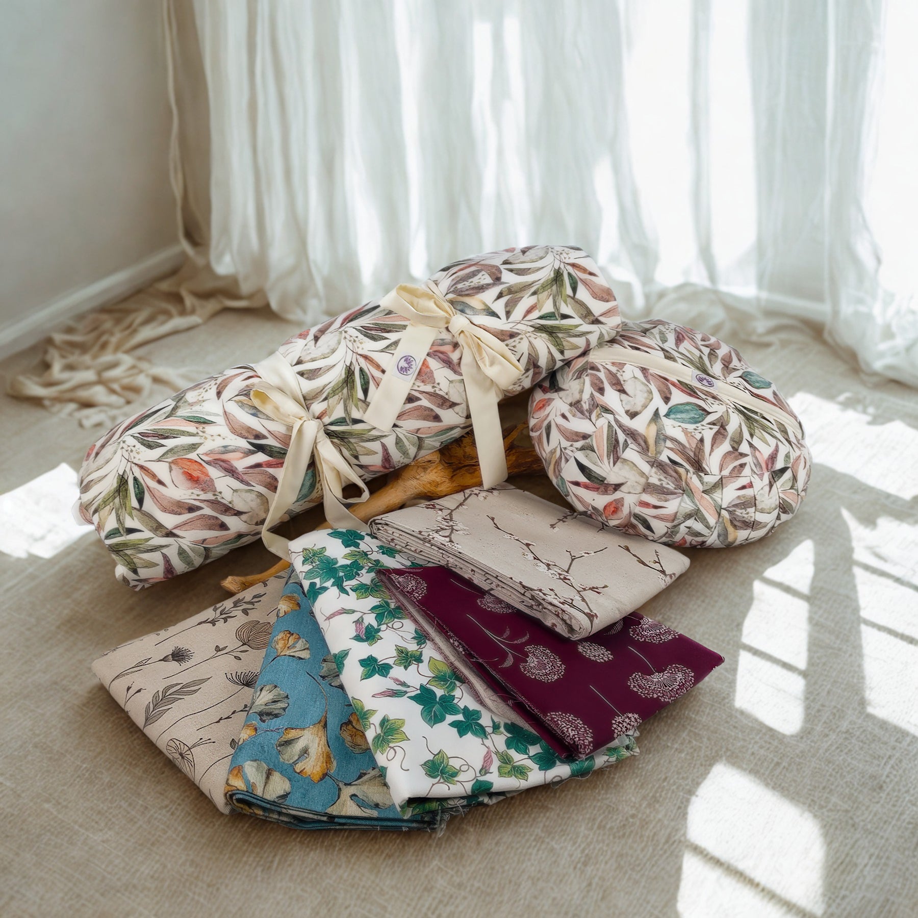 Set Meditazione Personalizzato con Zafu e Zabuton (crea il tuo)