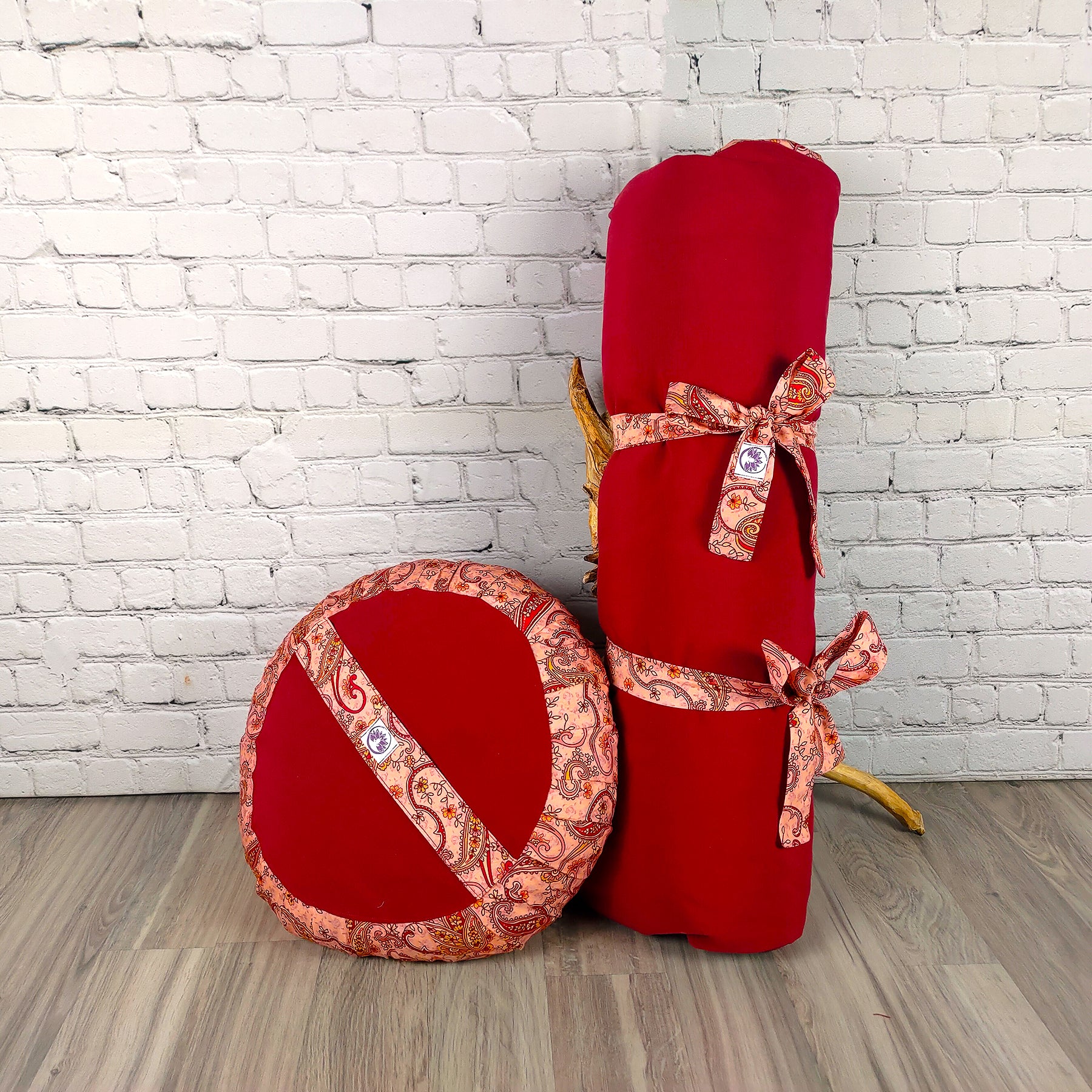 Set da Meditazione Aki con Zafu Tondo