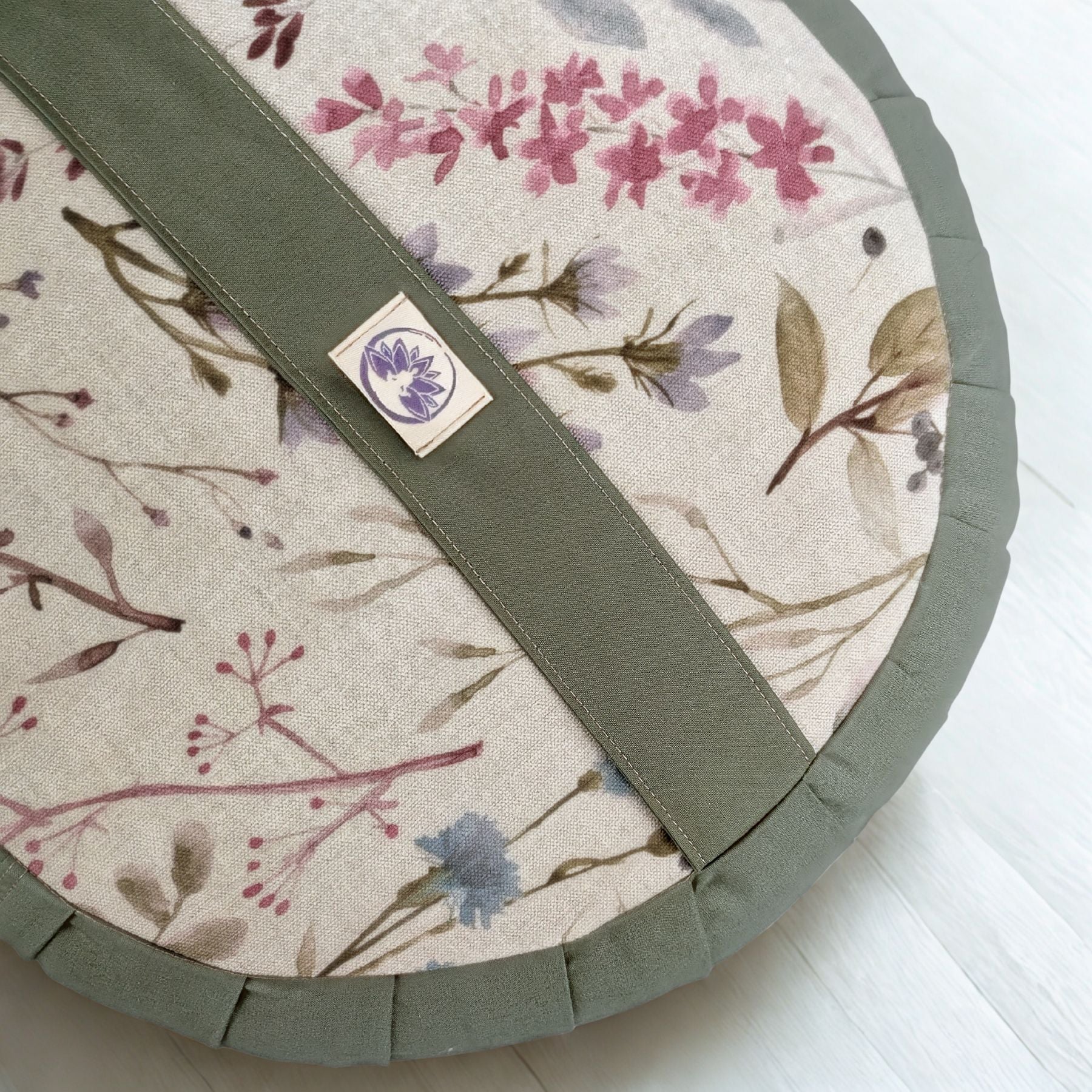 Cuscino Zafu Classico Flora