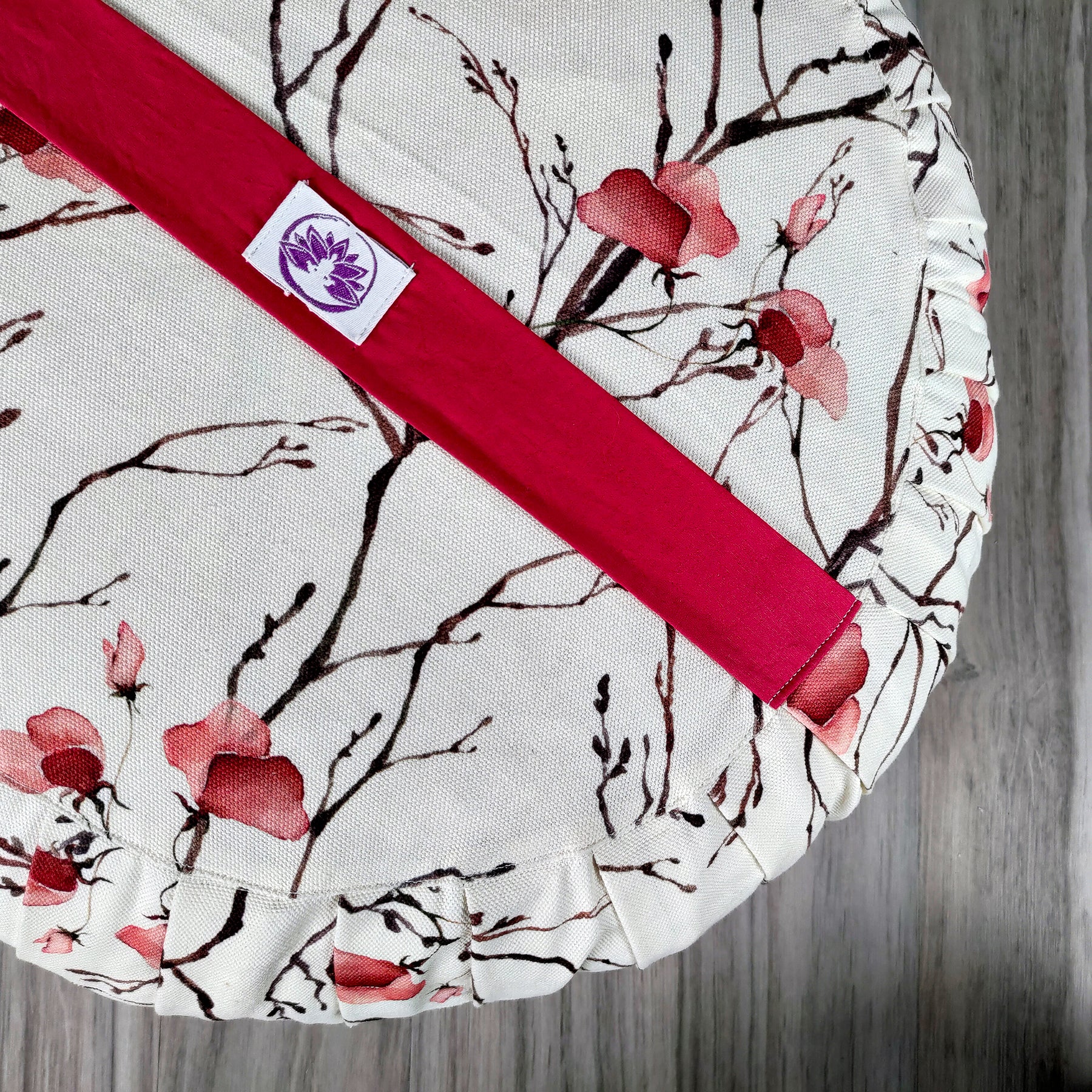 Cuscino Zafu tondo Sakura
