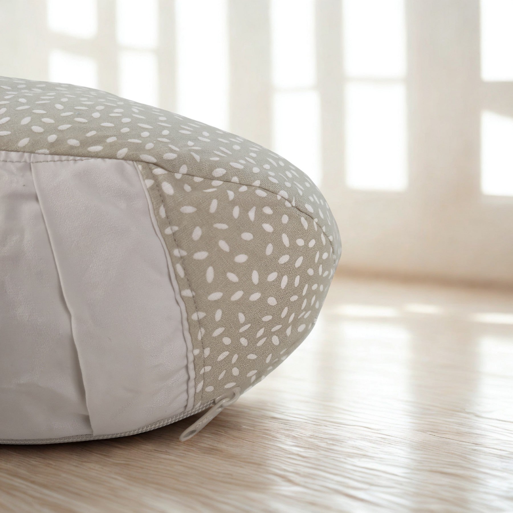 Cuscino Zafu a Mezzaluna Sonia