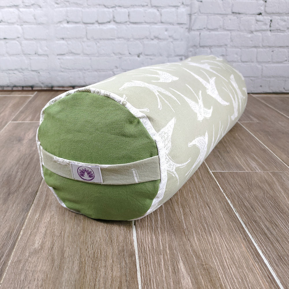 Bolster Yoga Rondini Verdi