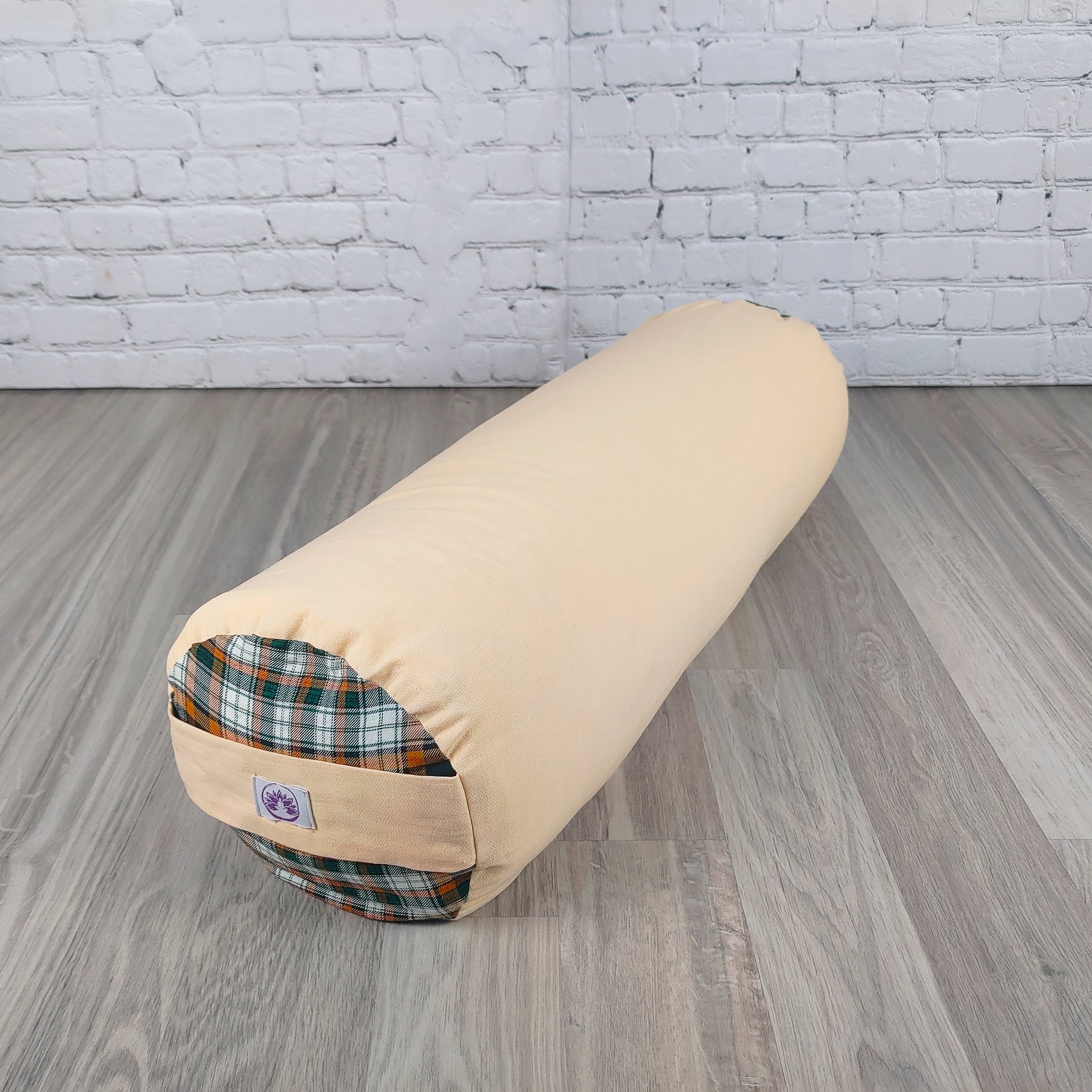 Bolster Yoga Cipria Tartan