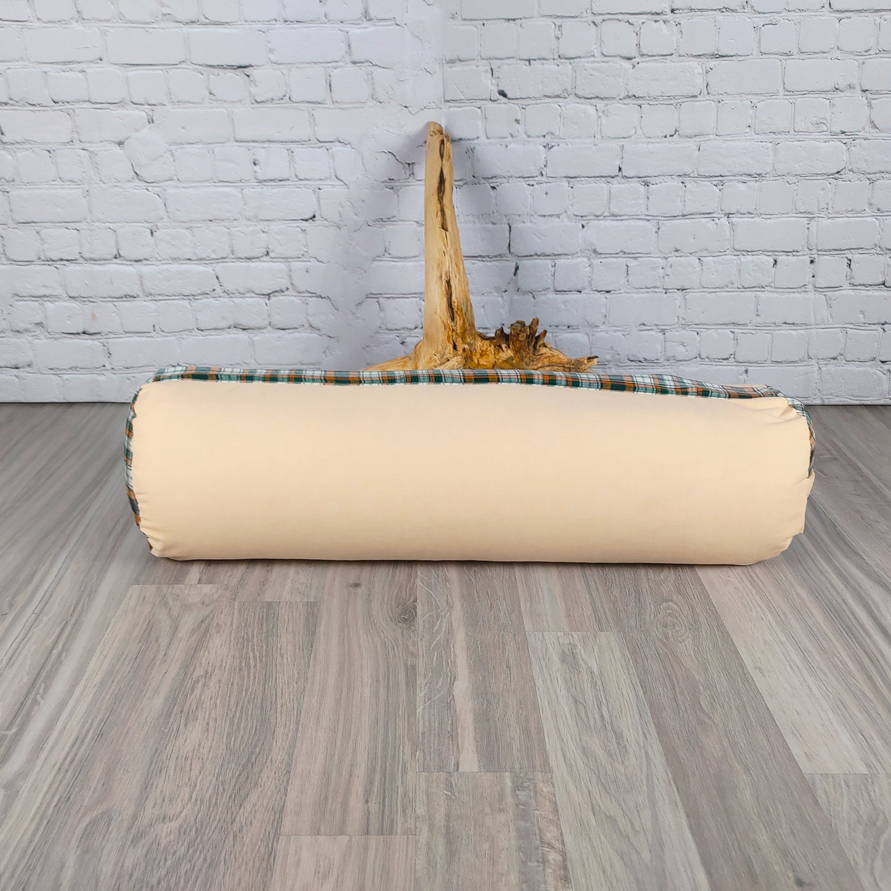 Bolster Yoga Cipria Tartan