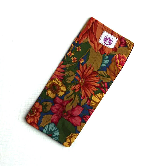 Fodera cuscino occhi personalizzata con design floreale vivace per un relax ottimale