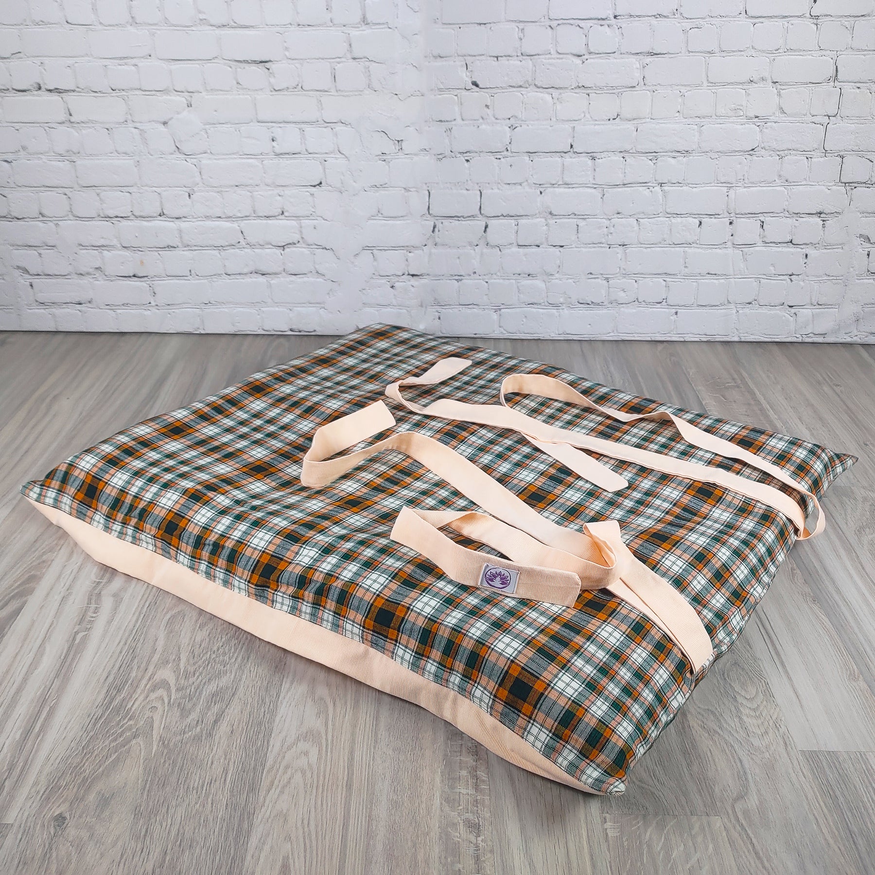 Tappetino Zabuton Cipria Tartan