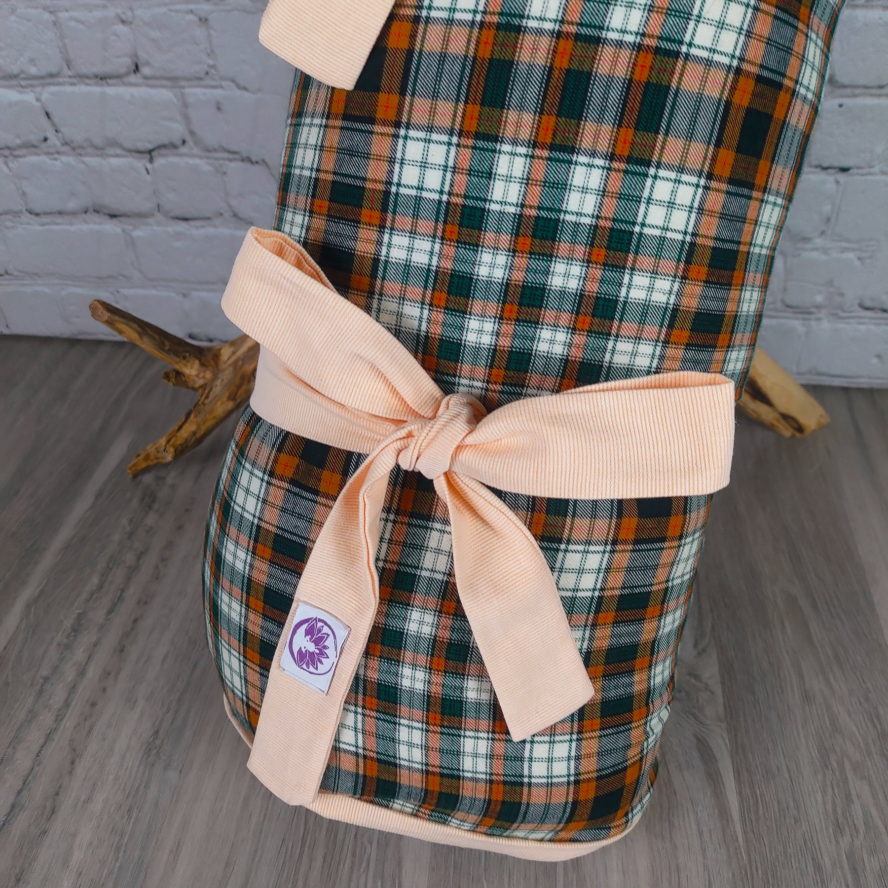 Tappetino Zabuton Cipria Tartan