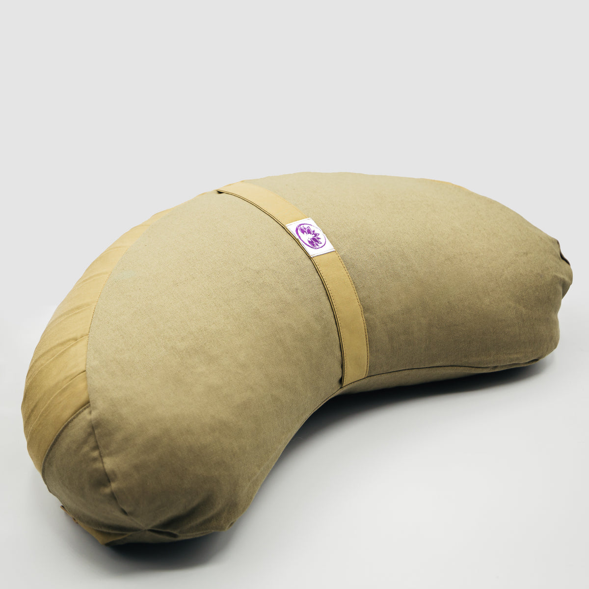 Cuscino Zafu a Mezzaluna - 100% Cotone