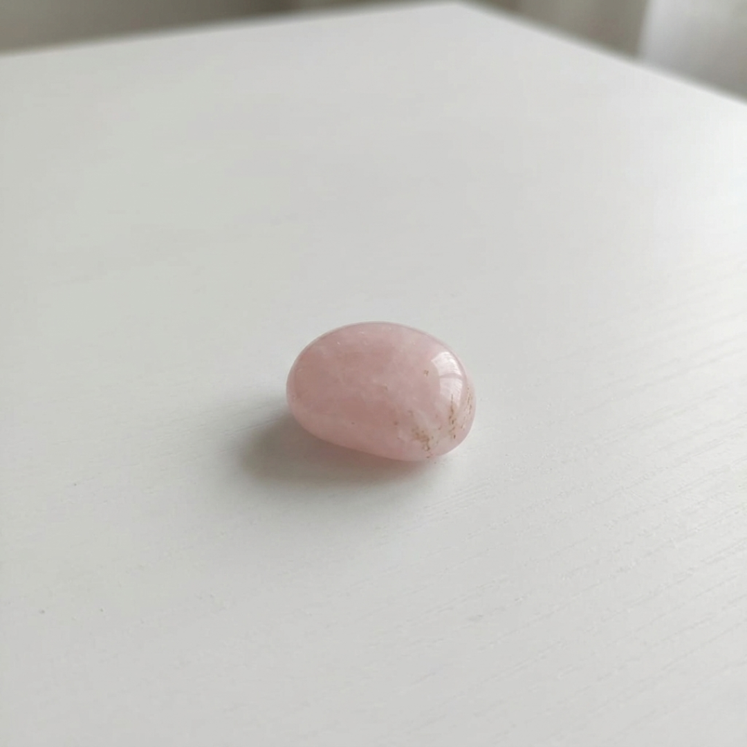 Quarzo Rosa Burattato