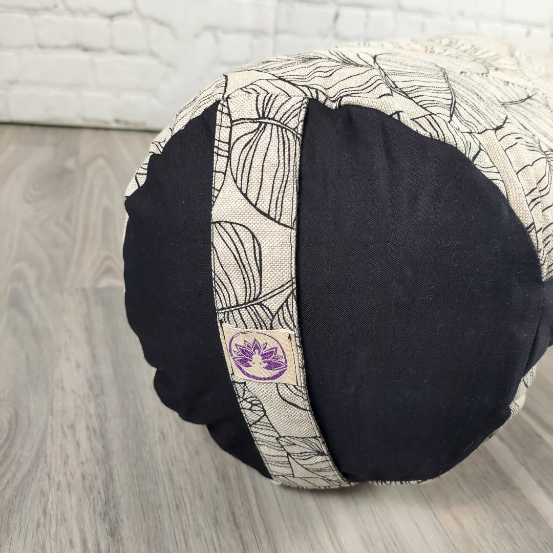 Bolster yoga Fantasia Foglie