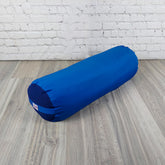 Cuscino dorsale yoga cotone blu di Shop Zen, ideale per la pratica e il supporto durante le pose