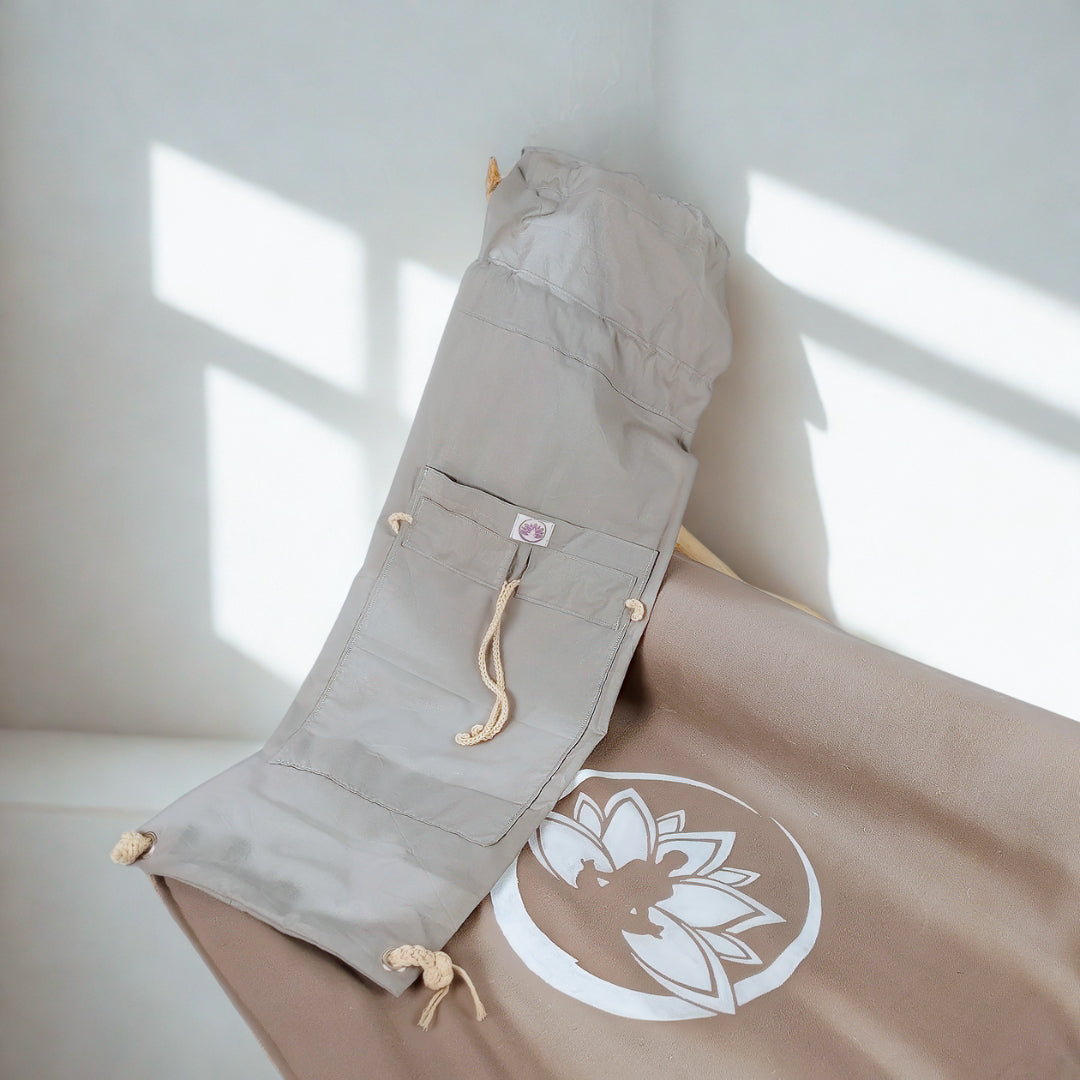 Borsa Per Tappetino Yoga in Puro Cotone