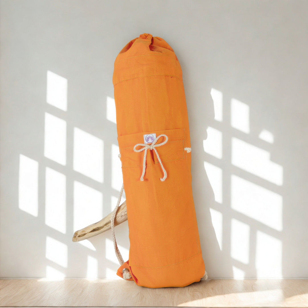 Borsa Per Tappetino Yoga in Puro Cotone