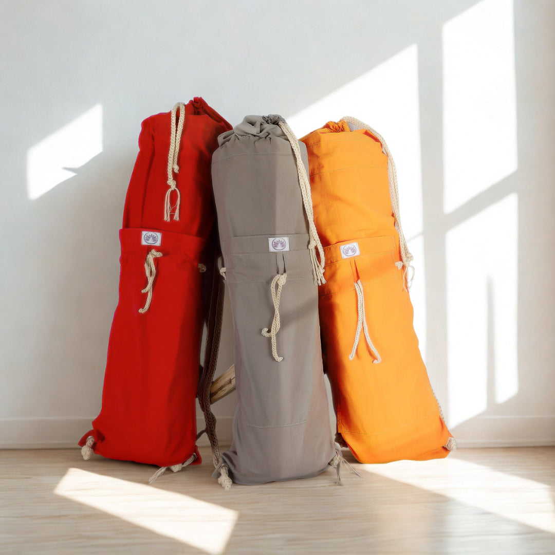 Borsa Per Tappetino Yoga in Puro Cotone