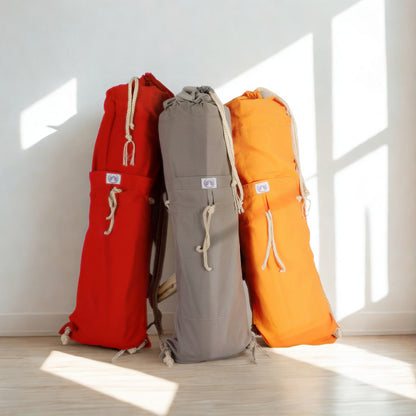 Borsa Per Tappetino Yoga in Puro Cotone