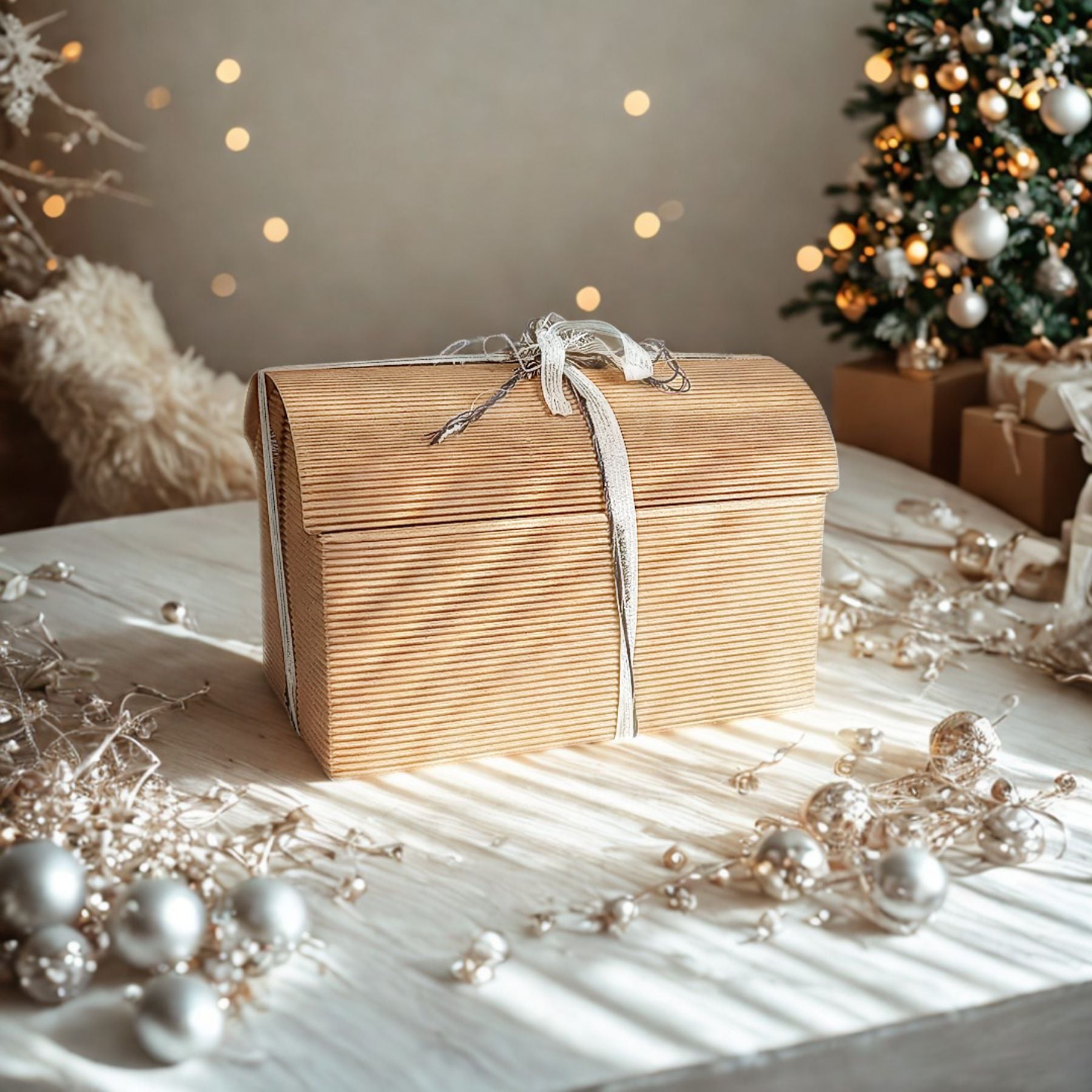 Box Benessere Corpo con 4 Burri Naturali e Cuscinetti