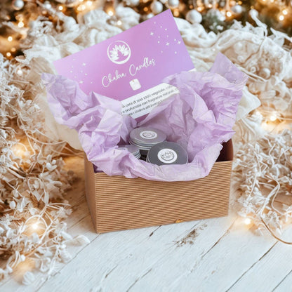 Box Esperienza Olfattiva con 7 Candele Chakra