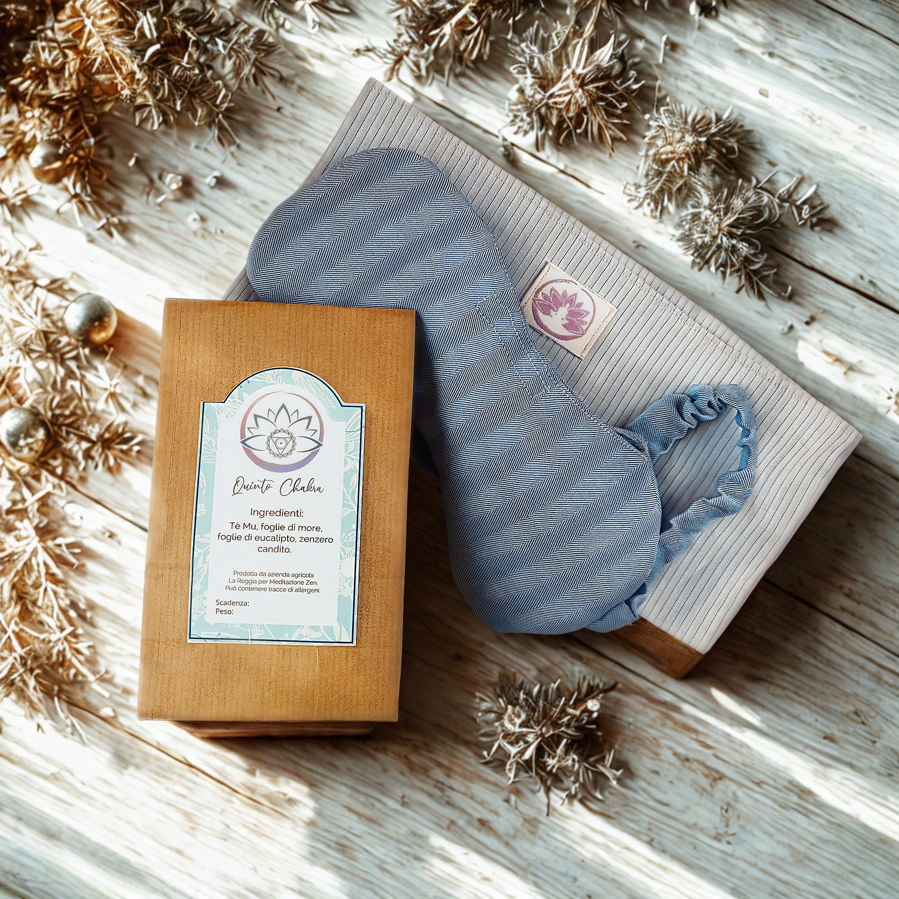 Box Coccole Invernali - Confezione Regalo con Mascherina e Tisana