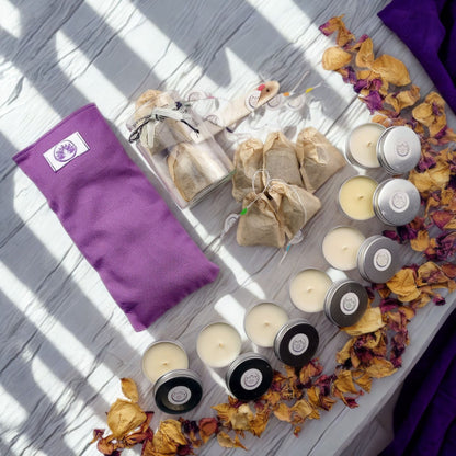 Box Esperienza Sensoriale - Tisane, Candele, Cuscino Occhi