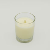 Candela radicamento primo chakra in vetro trasparente per la meditazione e l&