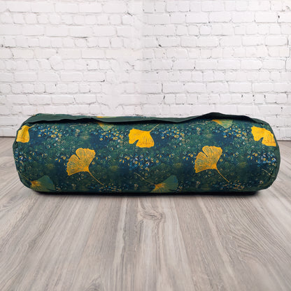 Cuscino bolster yoga giardino fatato con design floreale colorato per il comfort durante le pratiche di yoga