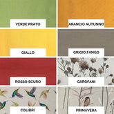 Fodere bolster yoga in vari colori tra cui verde prato, arancio autunno e giallo per il tuo comfort