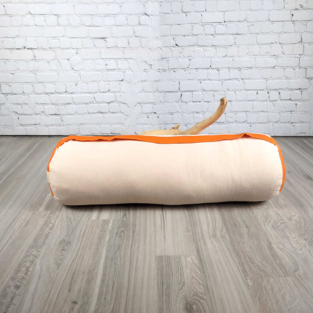 Bolster yoga Alba Arancione