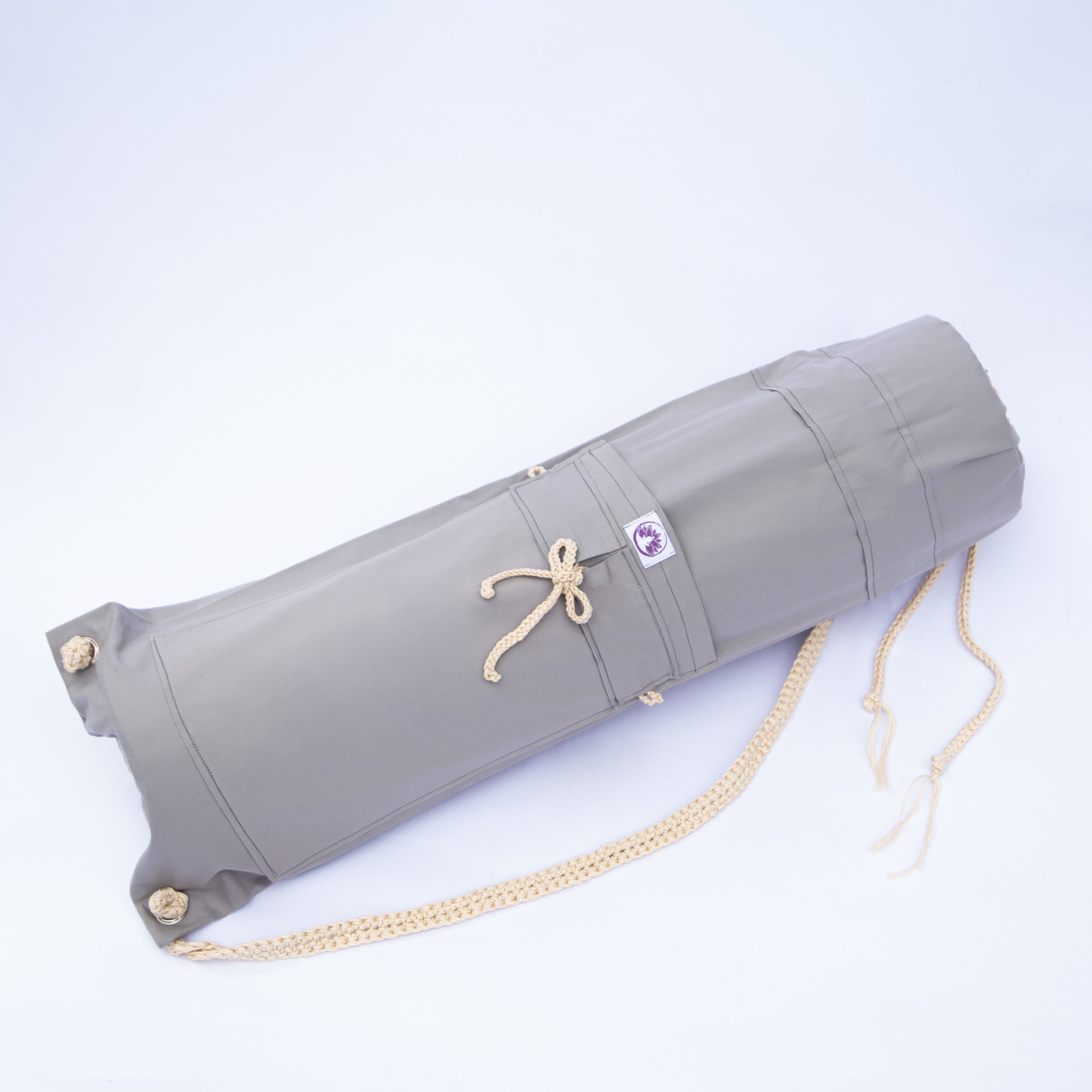 Borsa per tappetino yoga in puro cotone
