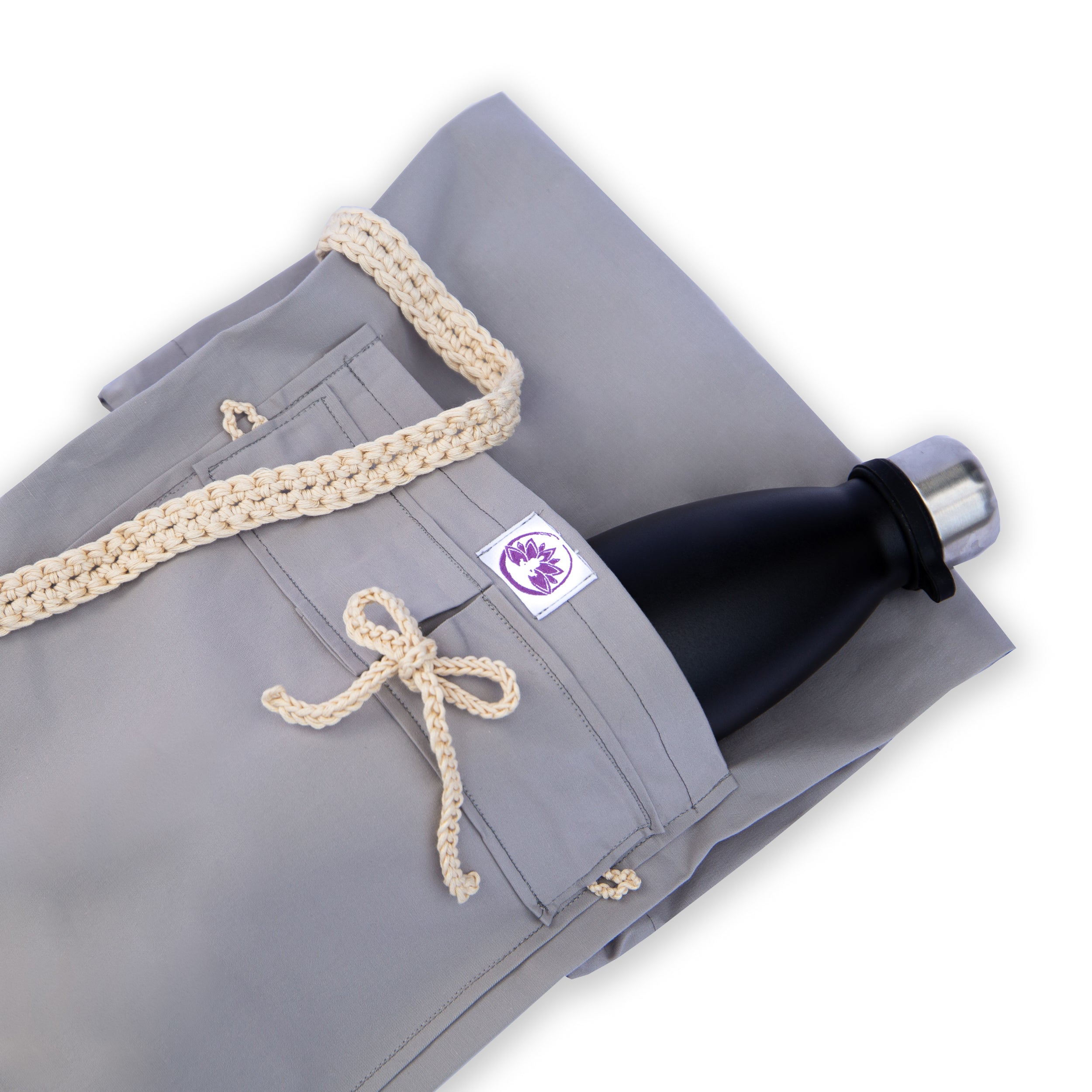 Borsa per tappetino yoga in puro cotone
