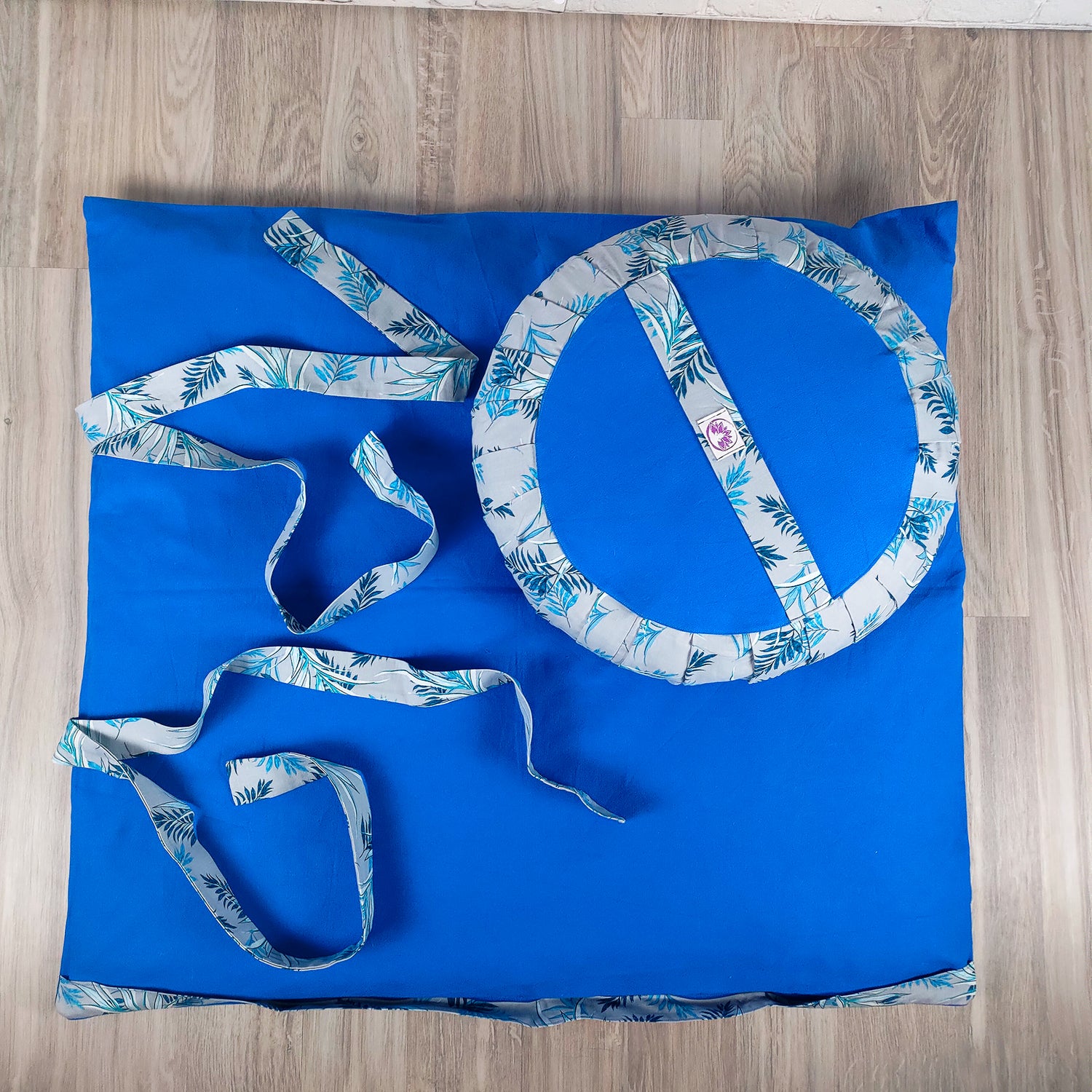 Set da Meditazione Varsha con Zafu Tondo