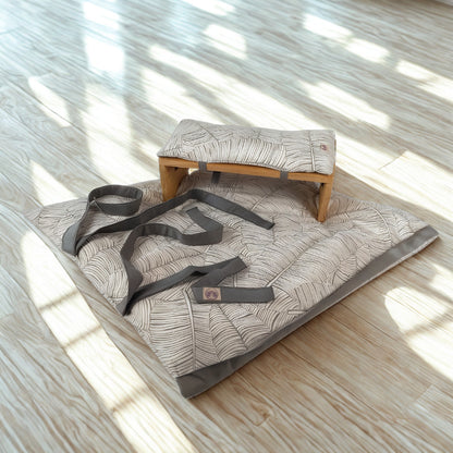 Set Meditazione Elsa con Sgabello Imbottito