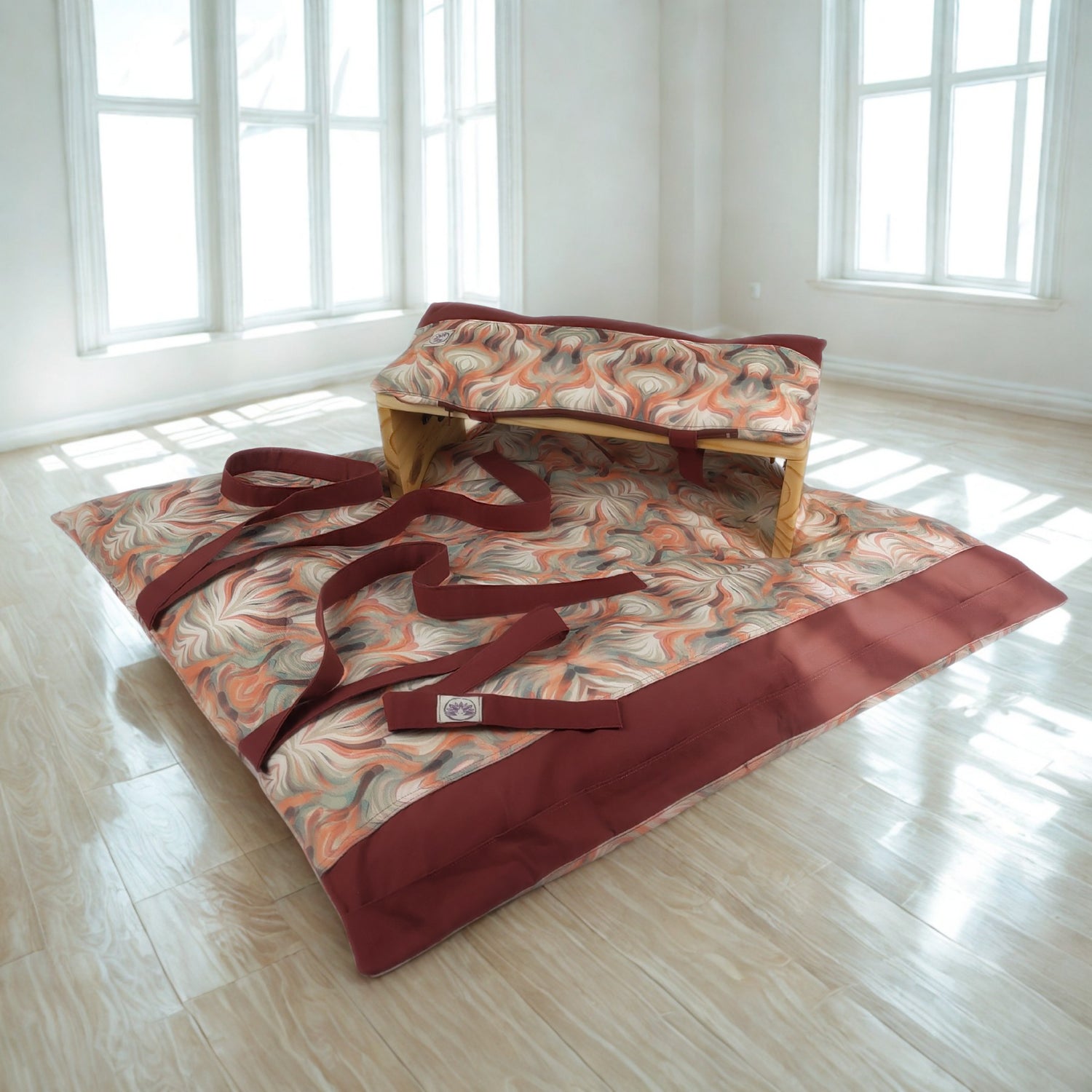 Set Meditazione Giunone con Sgabello Imbottito