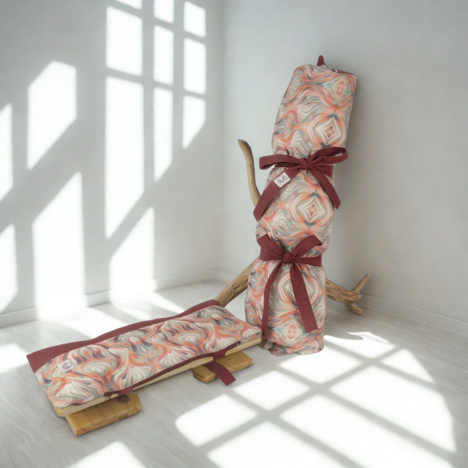 Set Meditazione Giunone con Sgabello Imbottito