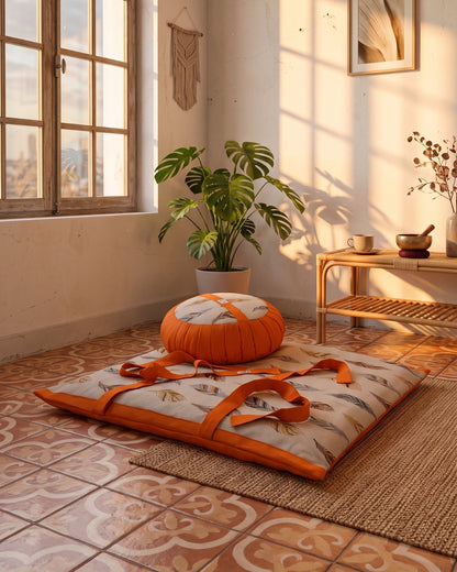 Set Meditazione Personalizzato con Zafu e Zabuton (crea il tuo)