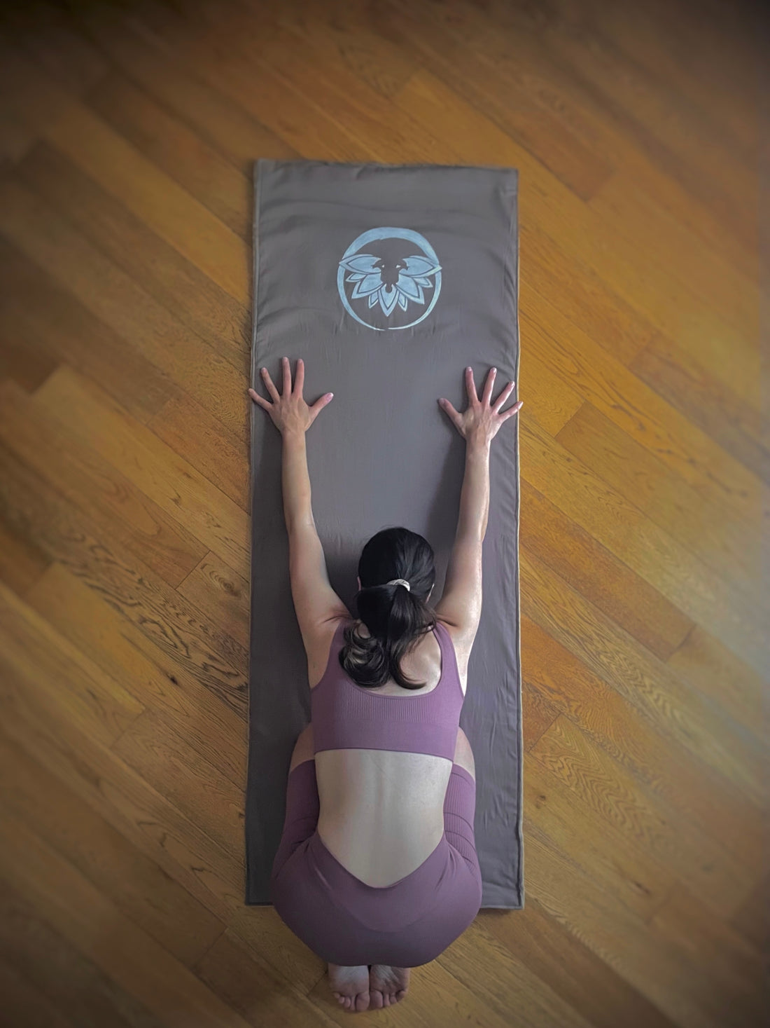 Tappetino yoga naturale eco-friendly in juta e cotone