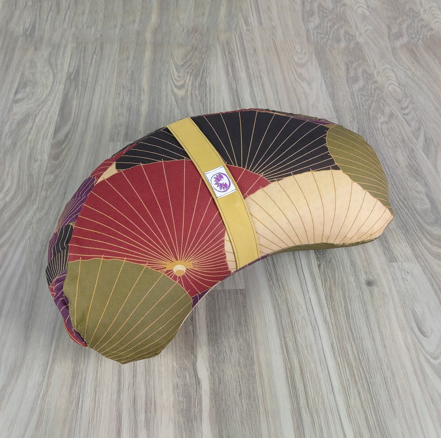 Cuscino zafu a mezzaluna Taiyo
