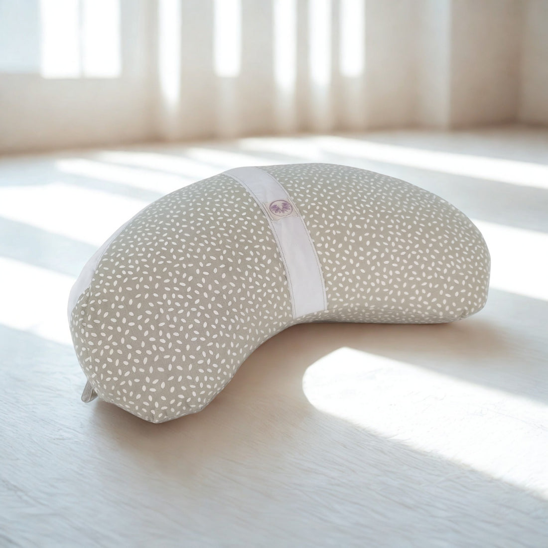 Cuscino Zafu a Mezzaluna Sonia