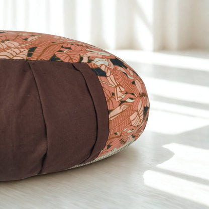 Cuscino Zafu a Mezzaluna Wanda