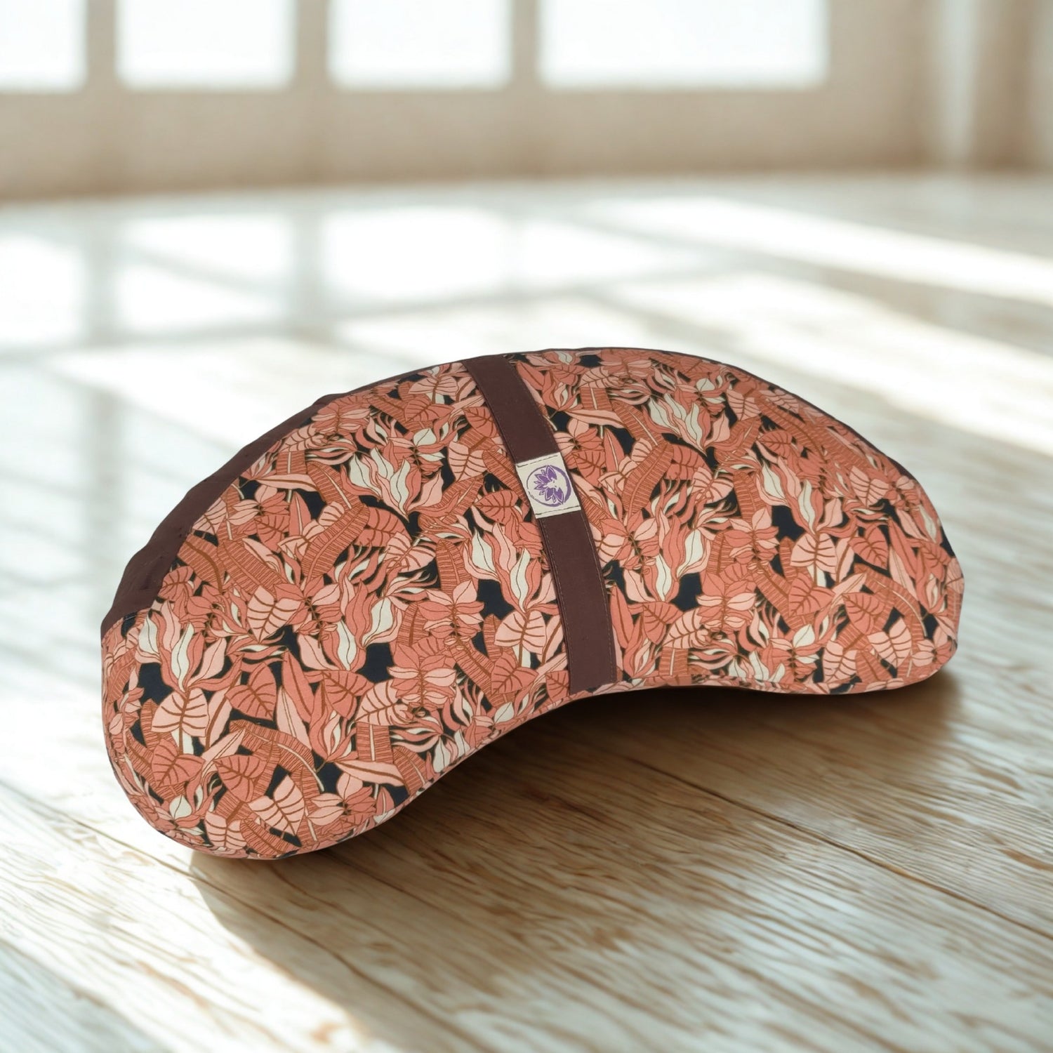 Cuscino Zafu a Mezzaluna Wanda