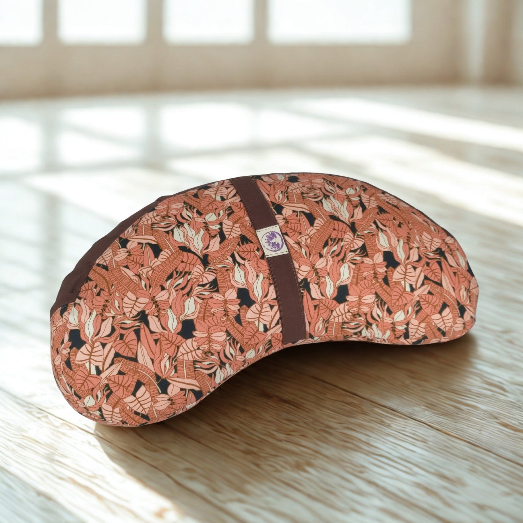 Cuscino Zafu a Mezzaluna Wanda