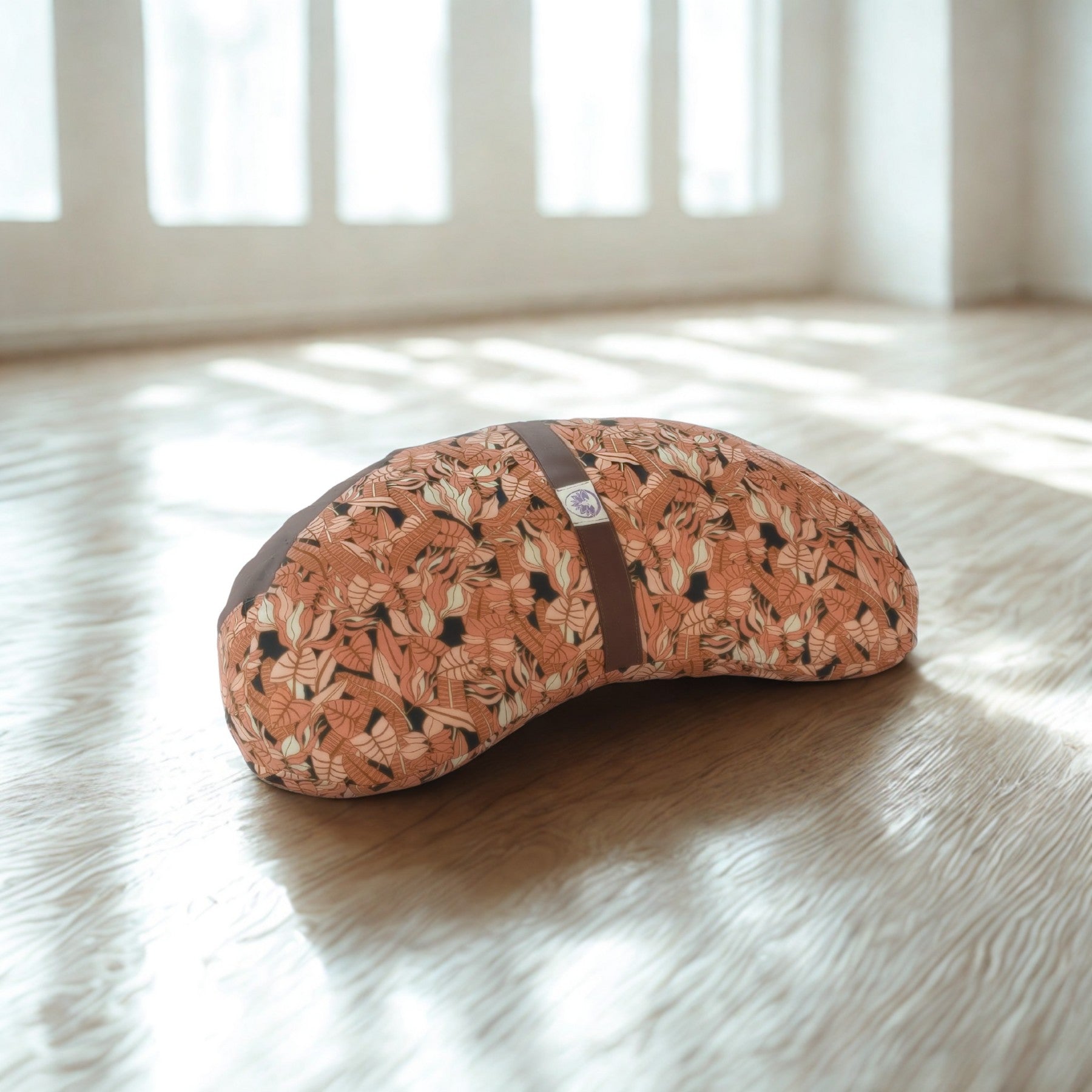 Cuscino Zafu a Mezzaluna Wanda