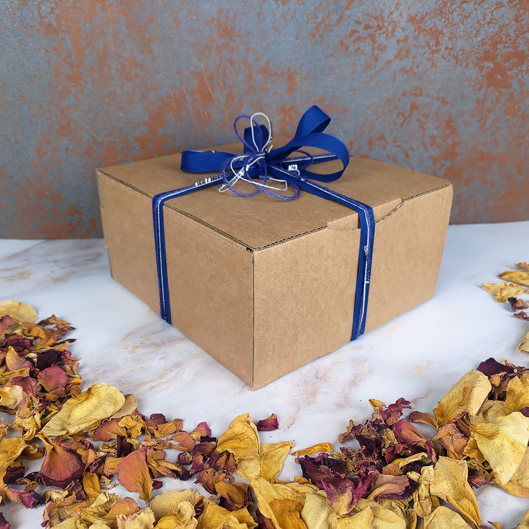 Box equilibrio chakra con tisana, candela, profumatore, cristallo e bracciale